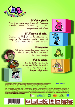 Carátula trasera de 10+2 vol. 3