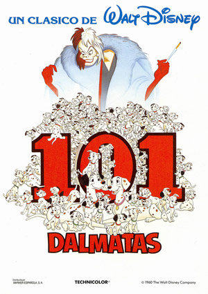 poster de 101 Dlmatas