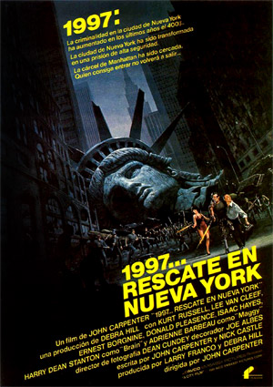poster de 1997: Rescate en Nueva York