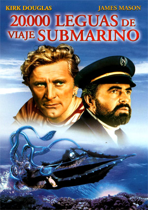 poster de 20.000 leguas de viaje submarino