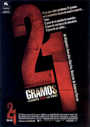 poster de 21 gramos