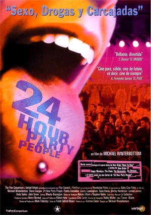 poster de 24 Hour Party People