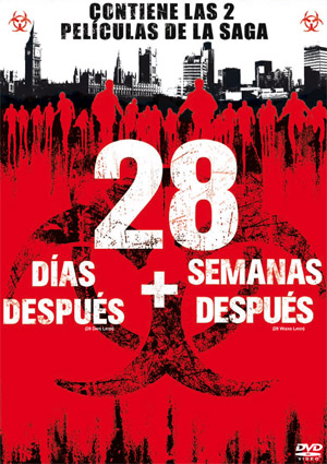 Carátula frontal de Pack 28 das despus + 28 semanas despus