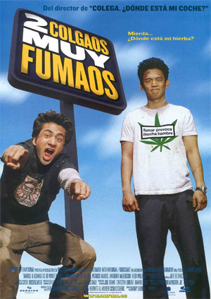 poster de Dos colgaos muy fumaos