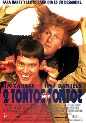 poster de 2 tontos muy tontos