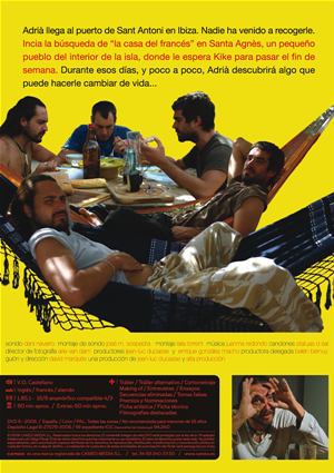 Car&aacute;tula trasera de Aislados