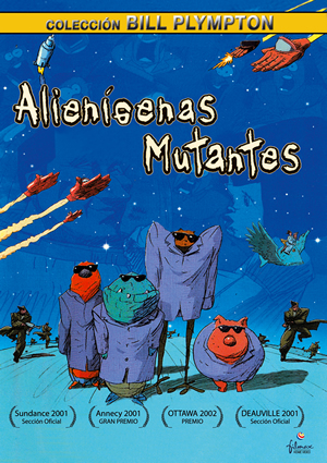 Carátula frontal de Alien�genas mutantes