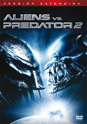 Carátula frontal de Alien vs. Predator 2: Versin extendida