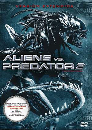 Carátula frontal de Alien vs. Predator 2: Versin extendida - Edicin Especial