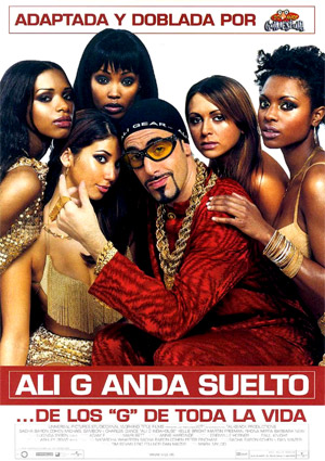 poster de Ali G anda suelto