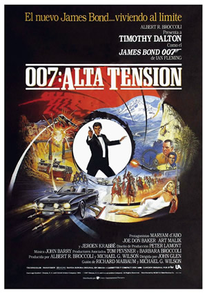 poster de James Bond 15: 007 alta tensin