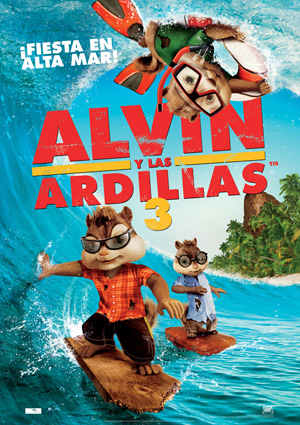 poster de Alvin y las ardillas 3