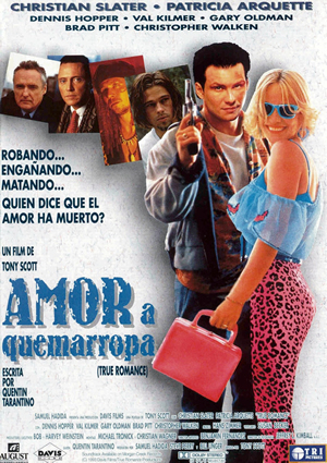 poster de Amor a quemarropa