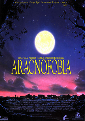 poster de Aracnofobia