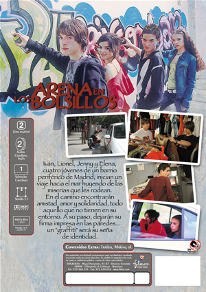 Car&aacute;tula trasera de Arena en los bolsillos