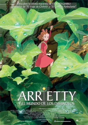 poster de Arrietty y el mundo de los diminutos