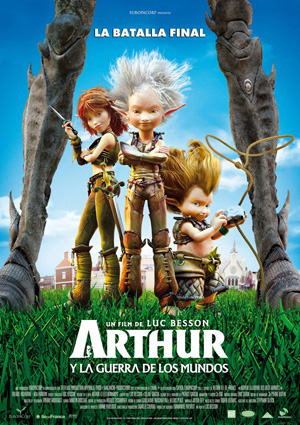 poster de Arthur y la guerra de los mundos