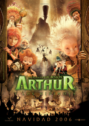 poster de Arthur y los Minimoys