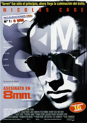 poster de Asesinato en 8mm