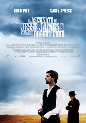poster de El asesinato de Jesse James por el cobarde Robert Ford