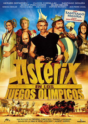 Carátula frontal de Astrix en los Juegos Olmpicos