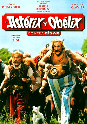 poster de Astrix y Oblix contra Csar