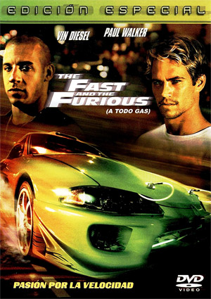 Carátula frontal de The Fast and the Furious (A todo gas): Edicin Especial