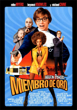 poster de Austin Powers en Miembro de Oro