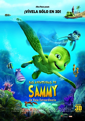 poster de Las aventuras de Sammy, un viaje extraordinario 3D