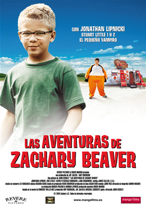 Carátula frontal de Las aventuras de Zachary Beaver