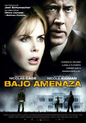 poster de Bajo amenaza