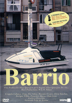 Carátula frontal de Barrio