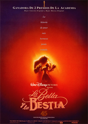 poster de La Bella y la Bestia