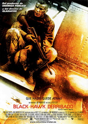 poster de Black Hawk derribado