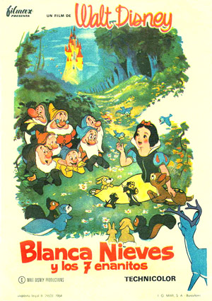 poster de Blancanieves y los siete enanitos