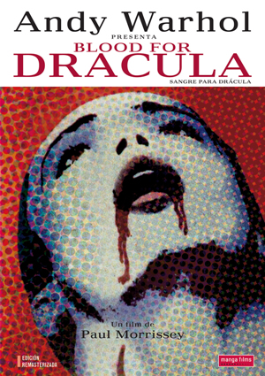 Carátula frontal de Andy Warhol: Blood for Dracula (V.O.)