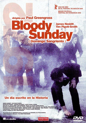 Carátula frontal de Bloody Sunday (Domingo sangriento)