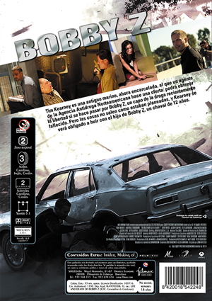 Car&aacute;tula trasera de Bobby Z