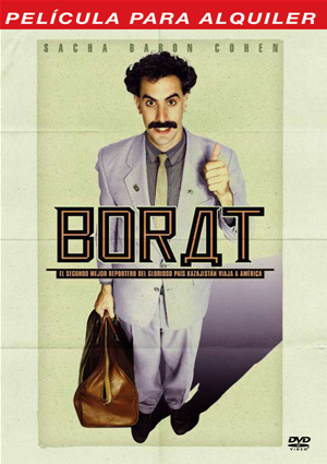 Carátula frontal de Borat: El segundo mejor reportero del glorioso pas Kazajistn viaja a Amrica