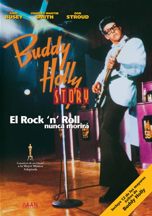 Carátula frontal de Buddy Holly Story