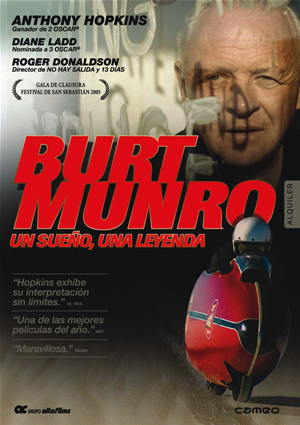 Car&aacute;tula frontal de Burt Munro, un sue�o, una leyenda