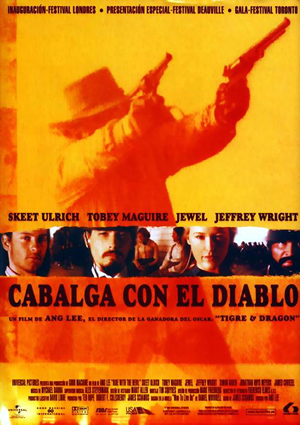 poster de Cabalga con el diablo