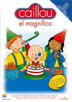 Carátula frontal de Caillou vol. 1: Caillou el magnfico