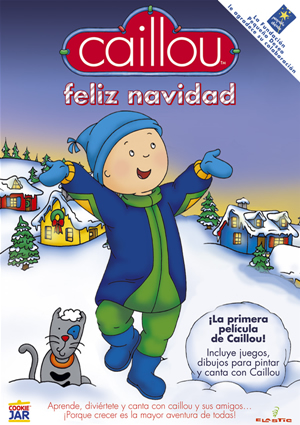 Carátula frontal de Caillou: Feliz Navidad