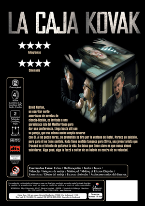 Carátula trasera de La caja Kovak
