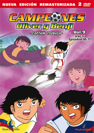 Carátula frontal de Campeones - Oliver y Benji: Vol. 09 (065-072)
