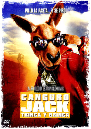 Carátula frontal de Canguro Jack trinca y brinca
