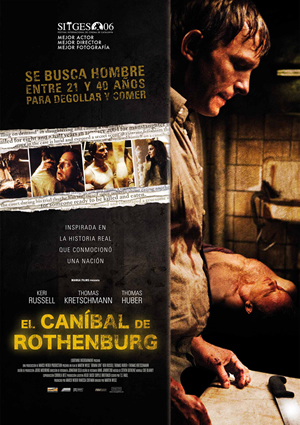 poster de El canibal de Rothenburg