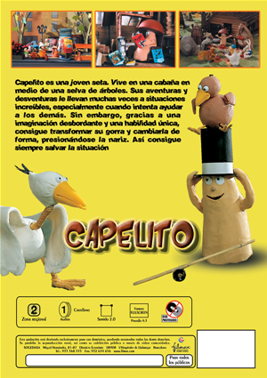 Carátula trasera de Capelito (serie completa)