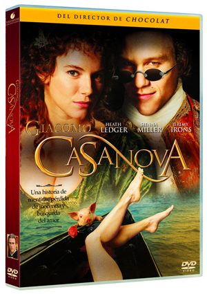 Carátula frontal de Giacomo Casanova